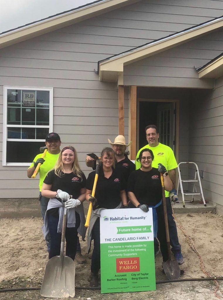 NSP built a home with Habitat for Humanity