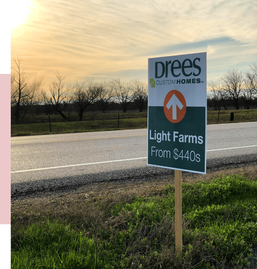 weekend directional sign at sunset