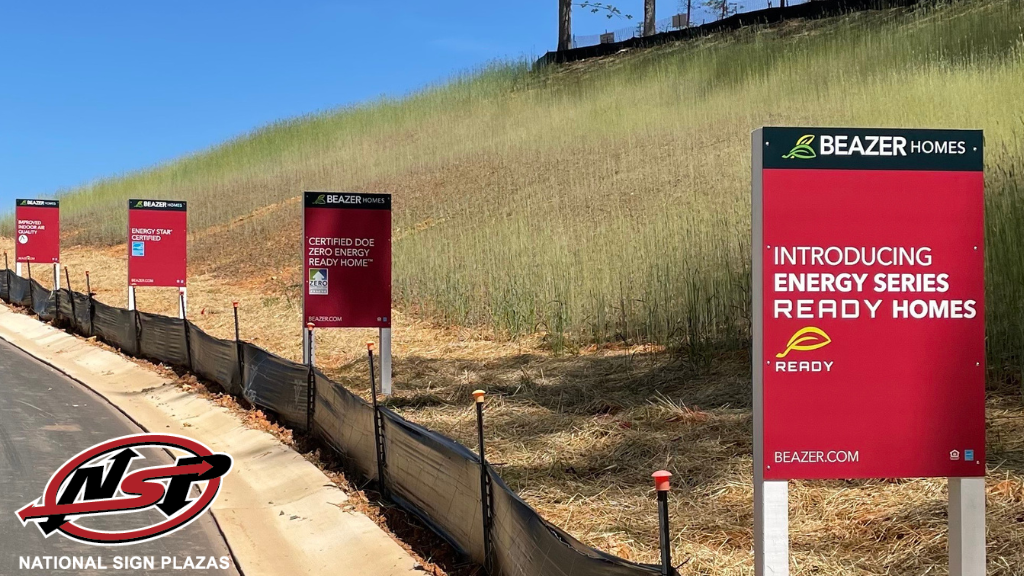 phygital marketing signs for home builders